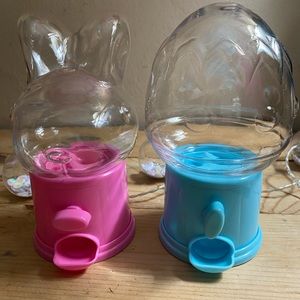 easter novelty bunny and egg candy jelly bean dispenser machine new